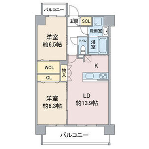 エトワール本郷駅前の間取り