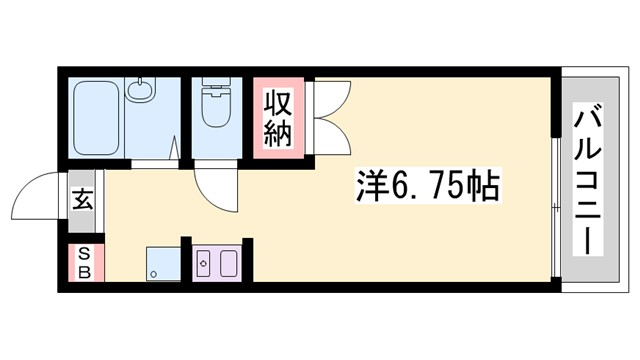 ハミング玉手の間取り