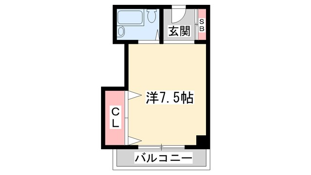 アレッタ西脇の間取り