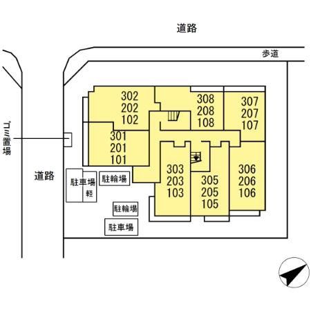 【横浜市青葉区あざみ野のアパートのその他】