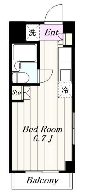 藤沢市湘南台のマンションの間取り