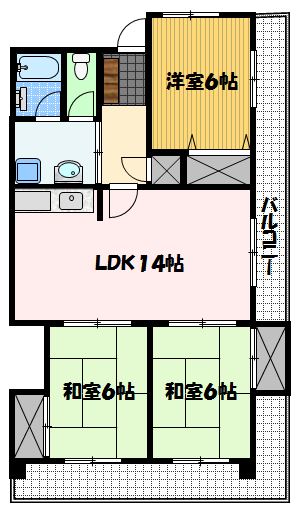 エクセレンス下屋敷の間取り