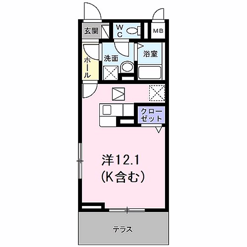 グラン　シャルムの間取り