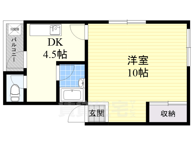 プチメゾン堀溝3の間取り