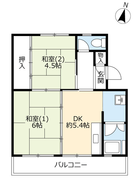 ＵＲ桜丘の間取り