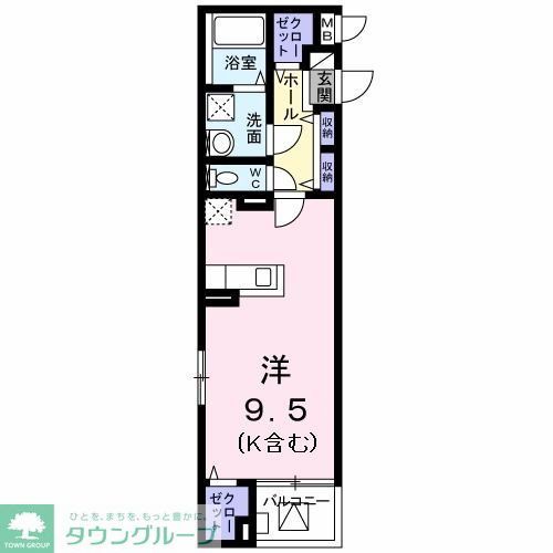 グランフィオーレの間取り