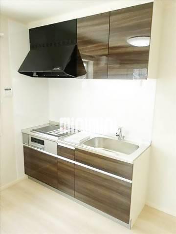 キッチン　本画像はＣＧで作成しており、実際に家具等は置かれておりません