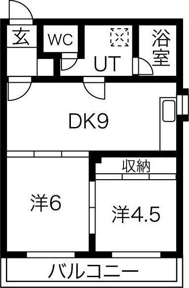 フェニックス中の島の間取り