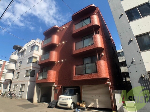 建物外観　札幌市東区北１５条東「シンエービル」