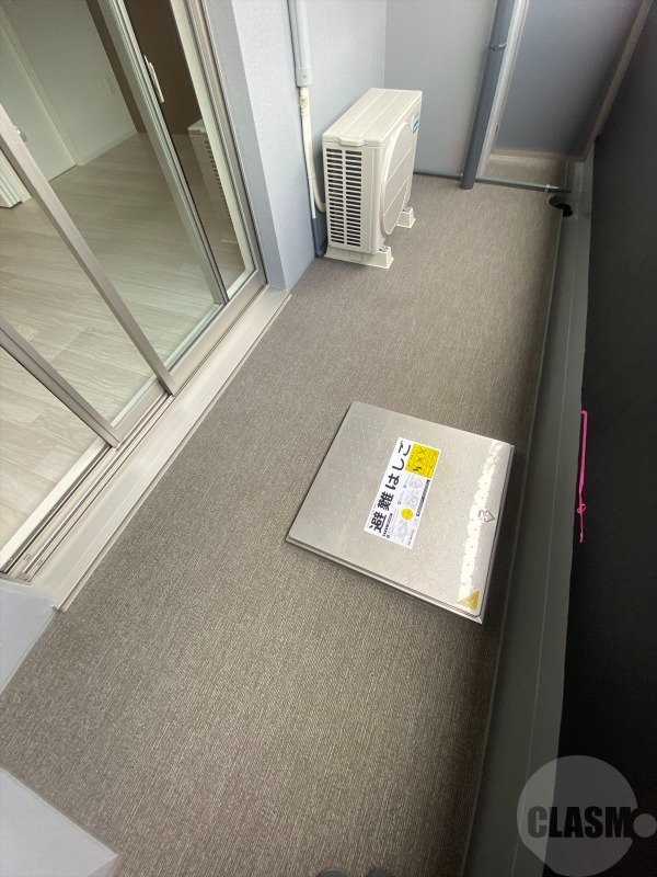 バルコニー　綺麗なバルコニー