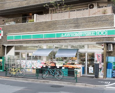 コンビニ　ローソンストア１００（コンビニ）まで279m