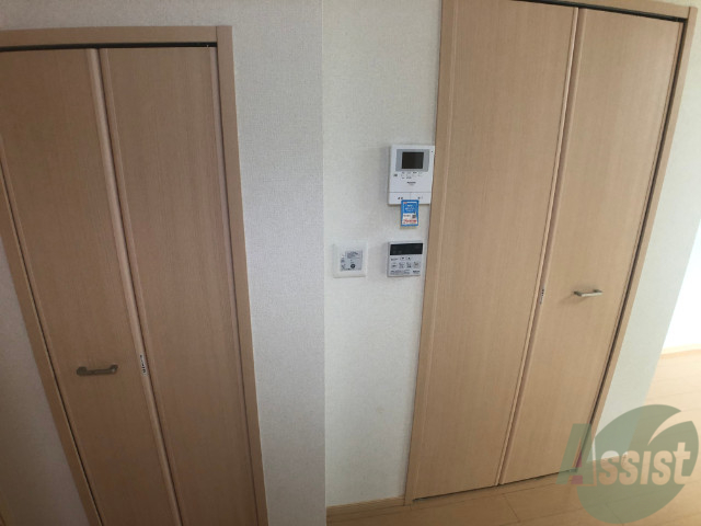 収納　収納が二つあるので結構収納できそうですね