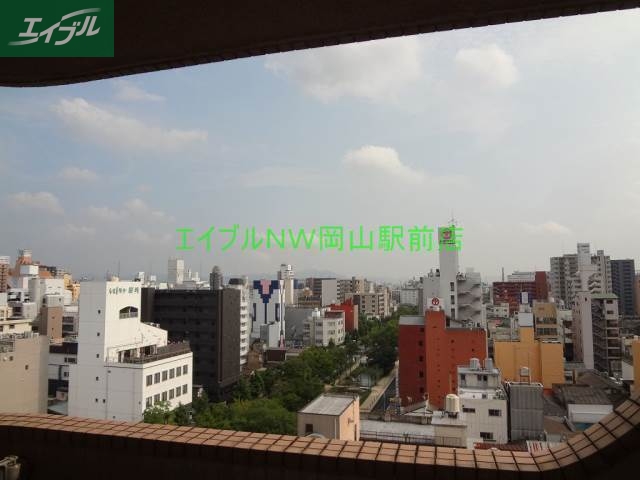 眺望　岡山市を望む眺望