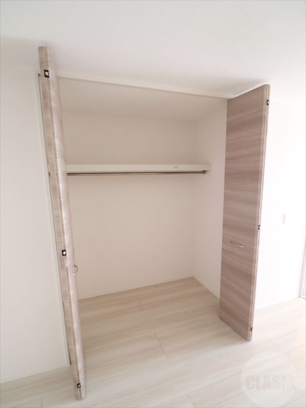 収納　大きなクローゼット