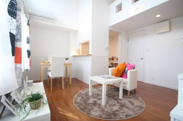 居室・リビング　※モデルルームの写真です。