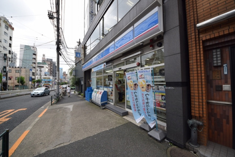 コンビニ　ローソン 湯島天神店（コンビニ）まで100m