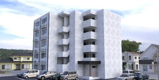 建物外観　※イメージパース