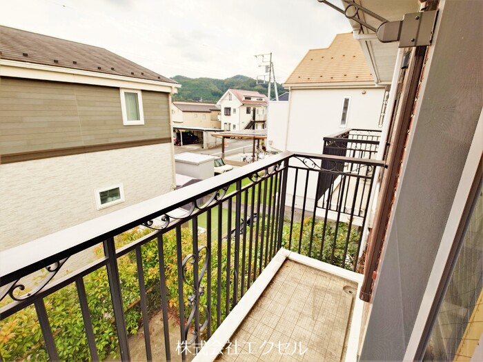 バルコニー　眺望良好です。