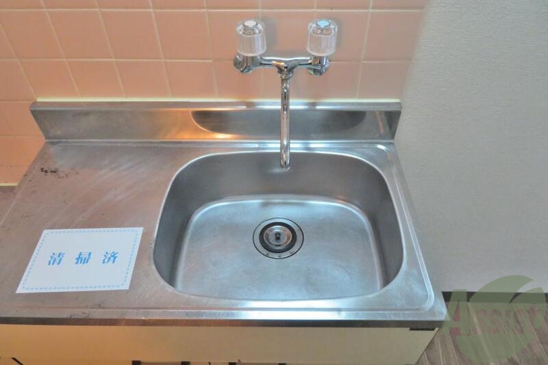 洗面設備　洗面台はありませんがキッチンがあるので安心ですね