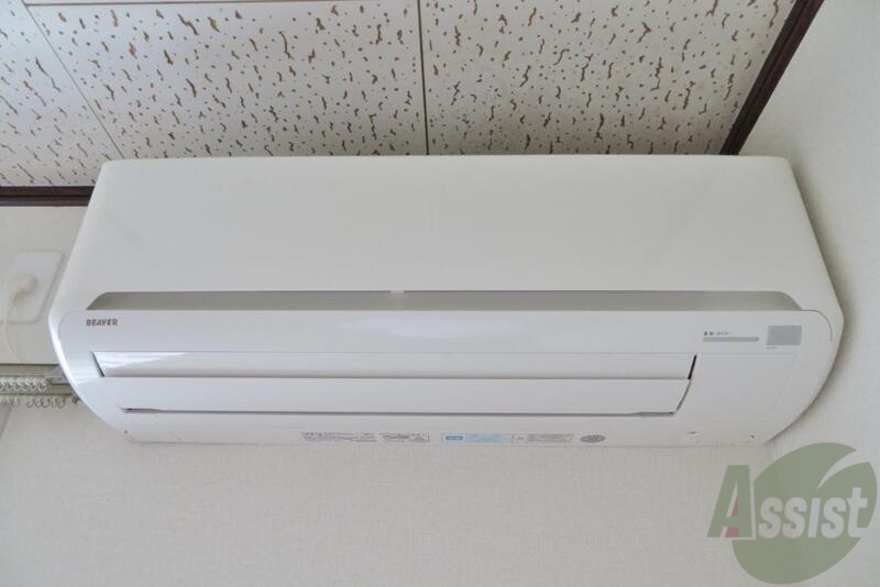 その他設備　エアコンは、こんな感じできれいな状態です。