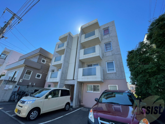 建物外観　札幌市東区北１２条東「ｍａｉｓｏｎ　ｄｅ桜」