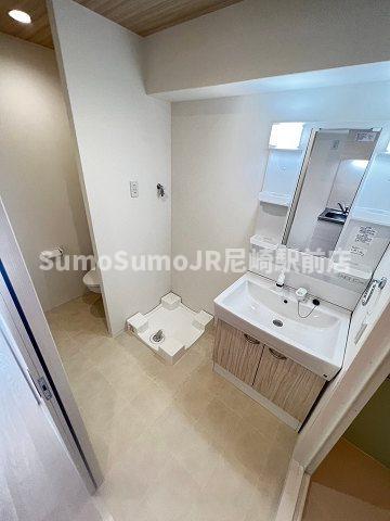 洗面設備　洗面所です