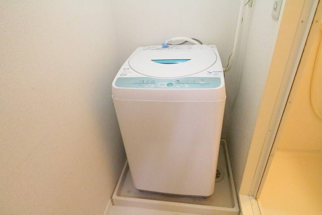 洗面設備　洗濯機置場