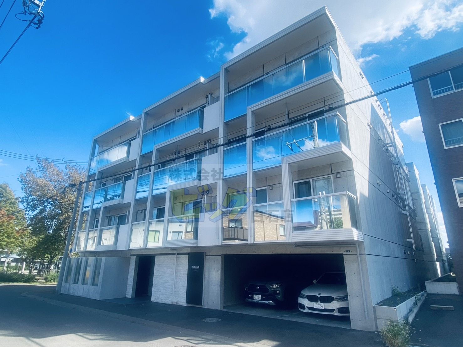 建物外観　都市ガス＆Ｗｉ－Ｆｉ対応ネット無料採用のマンションです♪