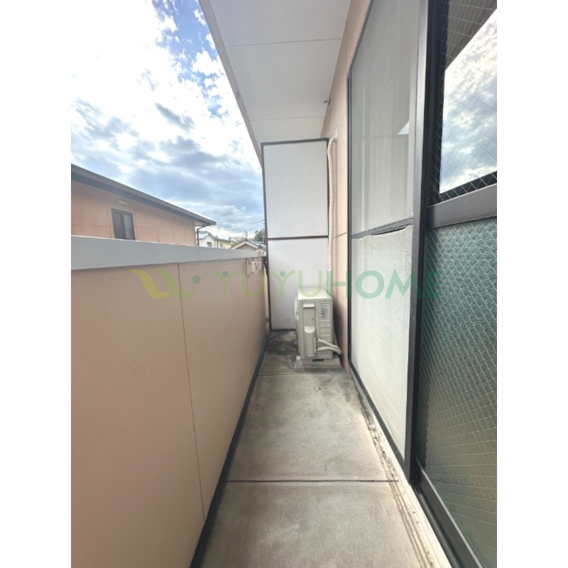 バルコニー　洗濯物が干せます。