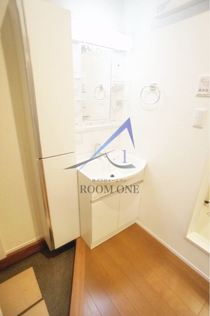 洗面設備　洗面台です。