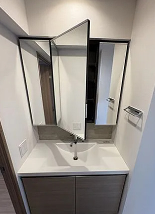 洗面設備　同タイプ部屋　参考写真です