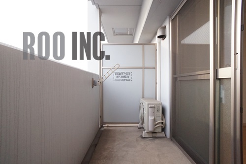 バルコニー　写真は反転のお部屋です