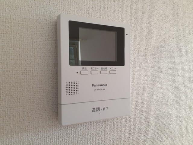 セキュリティ　モニターホンでセキュリティばっちり！