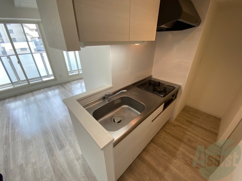 キッチン　こちらはキッチン。調理スペースもあり使いやすそうです。