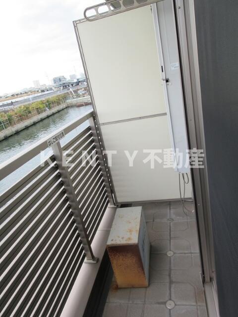 バルコニー　広々としたバルコニーです