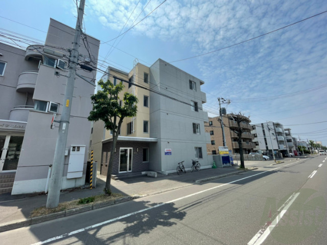 建物外観　札幌市北区北１９条西「ヴェール北大」