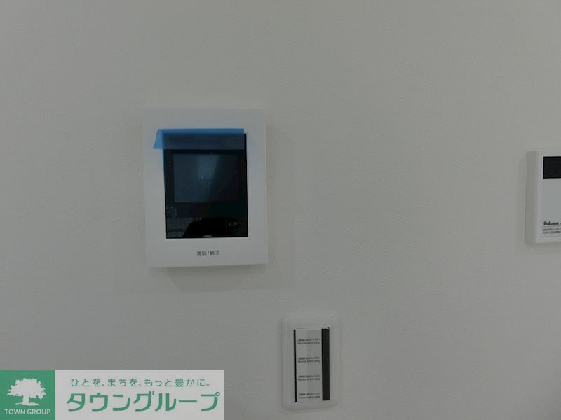 セキュリティ　安心のカラーモニター付インターホンです！