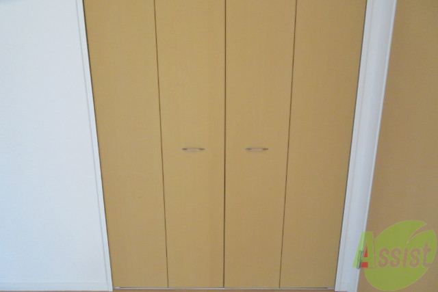収納　収納はクローゼットです。荷物等はこちらにどうぞ。