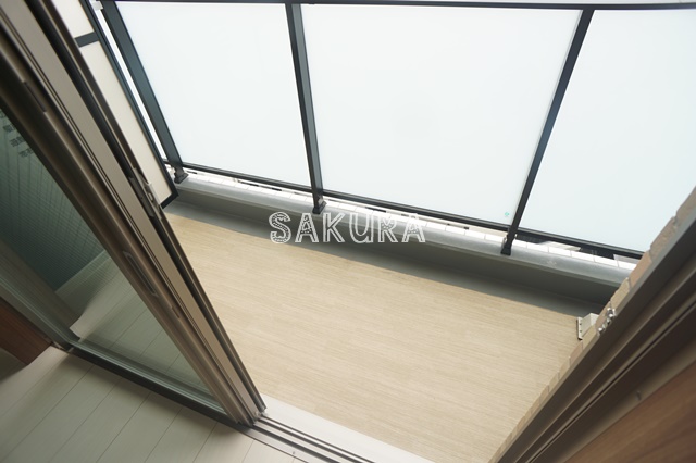 バルコニー　開放的で明るい空間を演出してくれるバルコニーです※同仕様