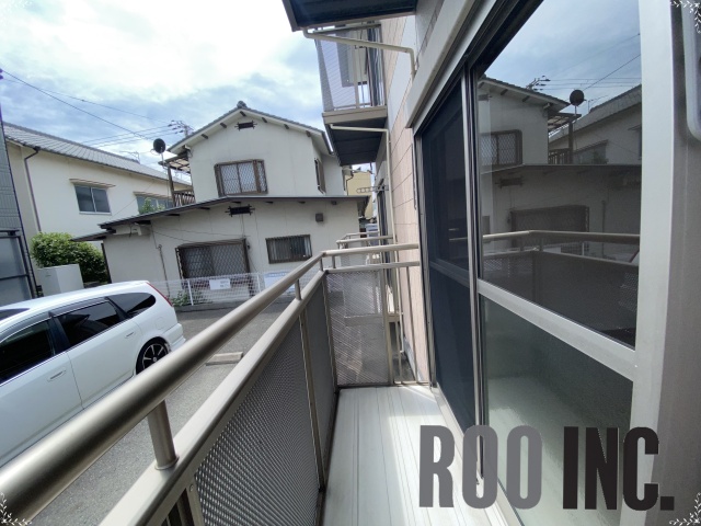 バルコニー　写真は反転のお部屋です