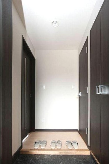 玄関　ディンプルキーです