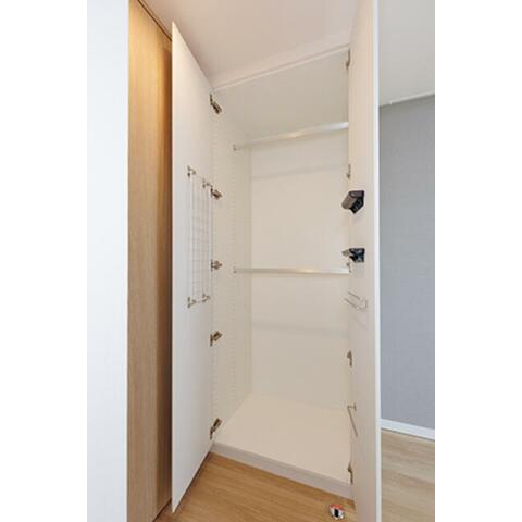 収納　クローゼットです