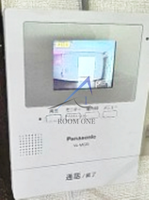 セキュリティ　モニター付きインターホンです。