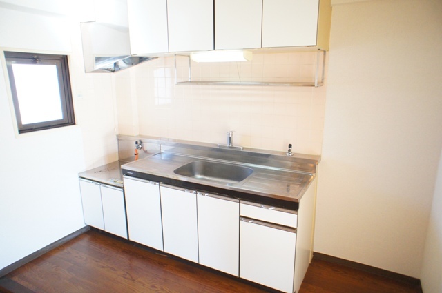 キッチン　ガスコンロ設置可でお料理らくらく