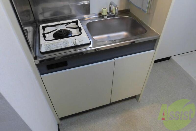 キッチン　ガスコンロで料理楽々