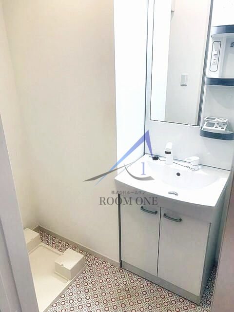 洗面設備　洗面台です。