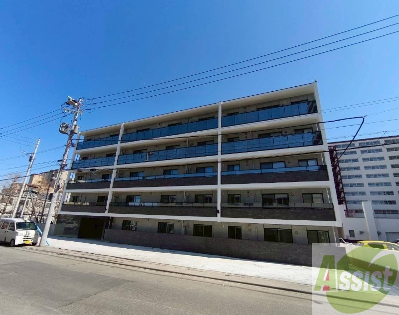 建物外観　札幌市西区八軒一条「ガーデンクォーツ琴似」