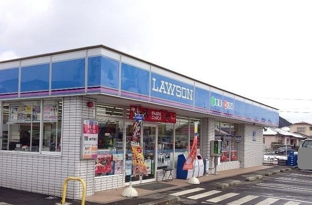 コンビニ　ローソン福島森合店（コンビニ）まで450m