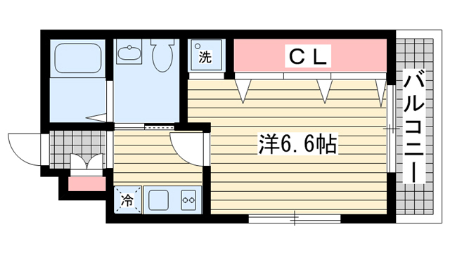 M’s三宮の間取り写真
