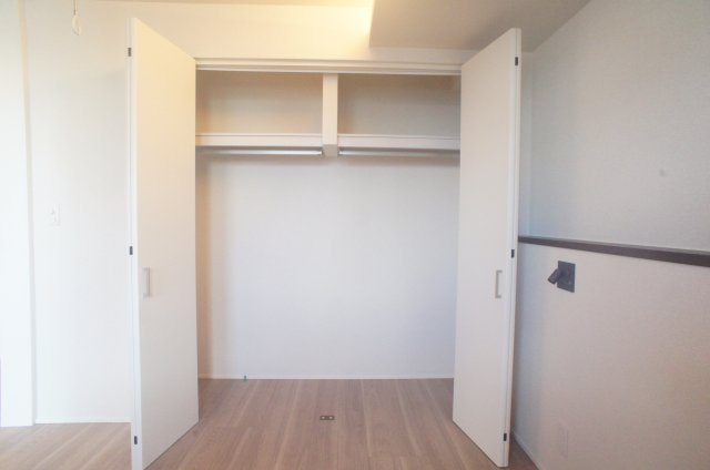 収納　完成前の為一部建築資材等が写っている可能性がございます。